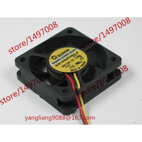 SUNON GM1205PHBX-A (2).F DC 12V 1.9W 50x50x15mm Server Cooling Fan