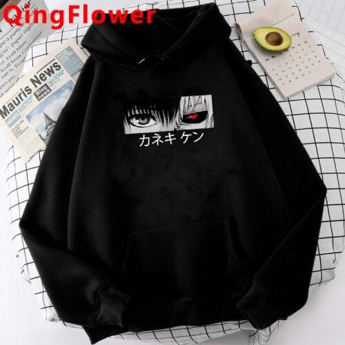 Tokyo Ghoul Anime hoodies male Oversized hip hop grunge anime men sweatshirts clothing harajuku anime