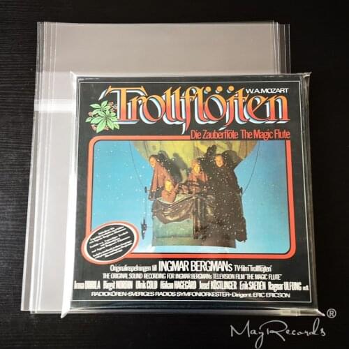 10PCS Resealable Plastic Vinyl Record Outer Sleeves for 12 inch BOXSET CASE