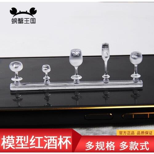 4PCS/set Dollhouse Miniature Accessories Food Wine Bottles in Wooden Case Drinks Kitchen Model Toys for Doll House Decoration