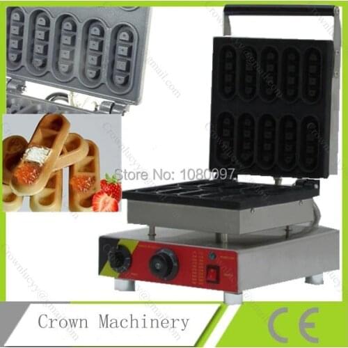 Free Shipping Industrial Bar Shape waffle maker machine;waffle machine