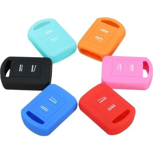 Key Cover fob silicone FOR VAUXHALL OPEL CORSA C MERIVA AGILA VECTRA TIGRA, random