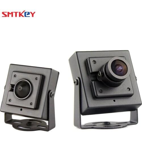 Metal Mini 700TVL Color CMOS Analog CCTV Security Camera with 3.6mm lens or 3.7mm lens SMTKEY