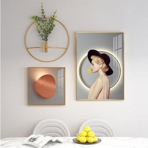 Restaurant Wall Decoration Pendant TV Background Wall Wall Layout Room Decorations