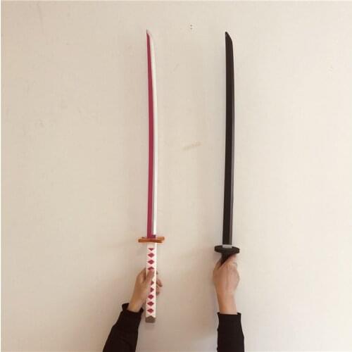 PU Deadpool sword character-playing simulation animation black, pink sword optional