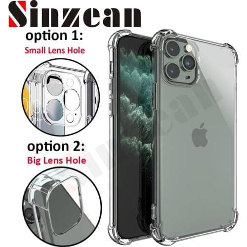 100pcs For IPHONE 13/11/XS MAX/XR Anti Shock Soft TPU Case For IPHONE 12 Pro Max/SE 2020/678 Plus 1.5mm clear Silicone Case