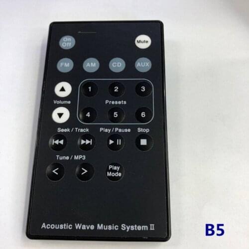 Remote Control suitable for bose Acoustic Wave Music System II System Multi Disc Player