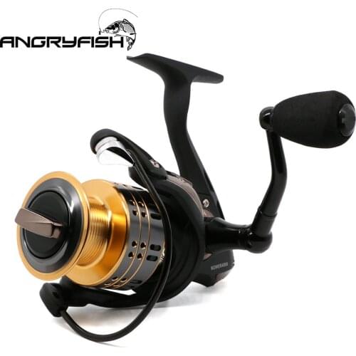 ANGRYFISH NOWER 5.2:1 High Speed Fishing Reel Series 8+1BBs 3000 Spinning Fishing Reel Max Drag 8KG Carp Fishing Spinning Reel