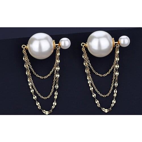 Tassel Earrings Female Pearl Earrings for Women 2020 Earrings Chain Jewelry Accessories Ears Decorations