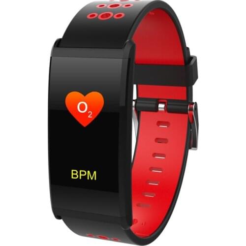Smart Bracelet Heart Rate Bluetooth Pedometer Waterproof Exercise Big Blood Pressure Color Screen Monitoring By Apple Android