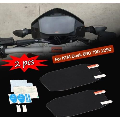 2020 Duke690 Duke790 Cluster Anti Scratch Protection TPU meter Film Screen Protector For KTM Duke 690 790 1290 2017 2018 2019