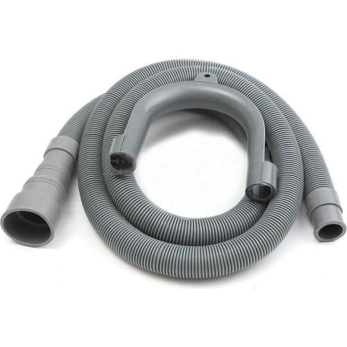 1.5M 5ft 59 inch Machine Dishwasher Drain Hose Extension Washing Pipe with Bracket Set
