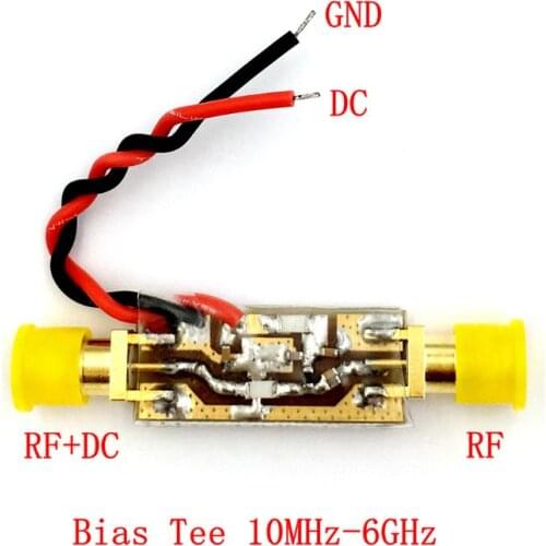 10MHz-6000MHz 6GHz Wideband Amplifier Broadband RF Feeder RF Isolator Bias Tee