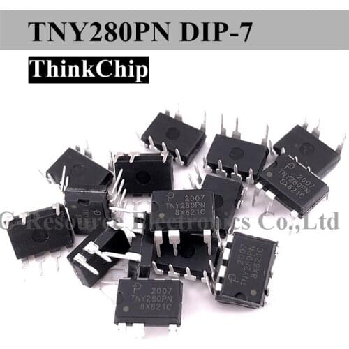 10 pcs) TNY280PN DIP-7 TNY280P DIP7 TNY280 DIP TNY280GN SOP8 Enhanced, Energy Effi cient, Low Power Off-line Switcher