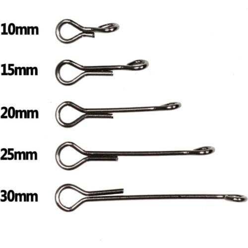 2Sets Bait Fish Big Fish Fishing Flies Articulated Fish Spine Shank for Fly Tying Streamer