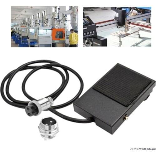 2-pin 3-pin Foot Pedal for TIG Cutting Welder Spot Weldding Machine Anti-skid