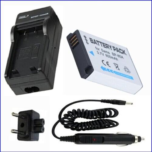 Battery and Charger for Samsung BP85A,EA-BP85A and Samsung PL210,PL-210,SH100,SH-100,ST200F,ST-200F,WB210,WB-210 Digital Camera
