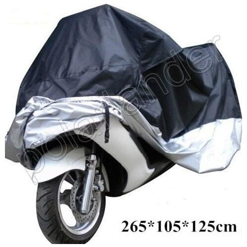 Big Size 265*105*125cm Outdoor UV Protector Best Selling Motorcycle cover motorcycle waterproof cover motorbike cover