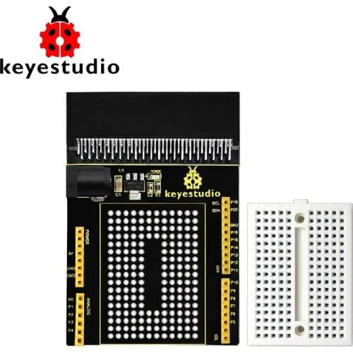 Keyestudio Prototyping Shield V1 with Small Breadboard for BBC Micro:Bit
