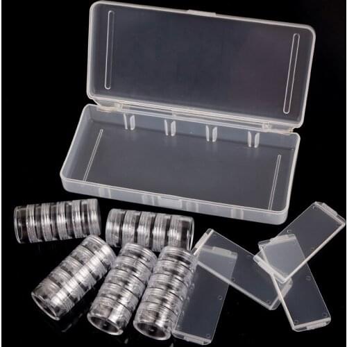 25 Lattices Diamond Decoration Storage Box Earrings Storage Box Manicure Tool Storage Cross stitch box storage box