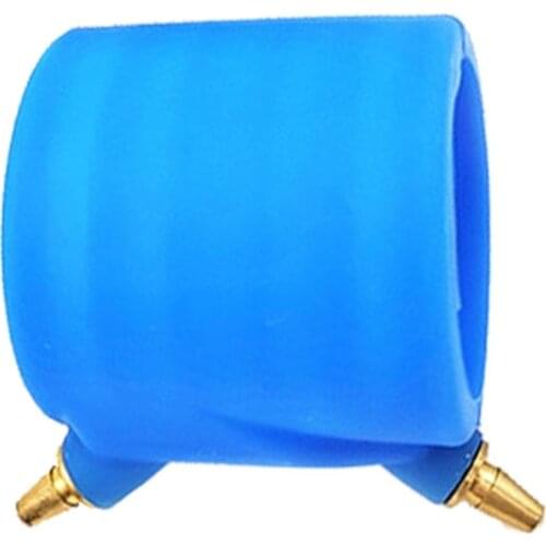 Water Cooling Jacket For 3650/3660/3674/36Mm Brushless Motor Rc Boats(Blue)