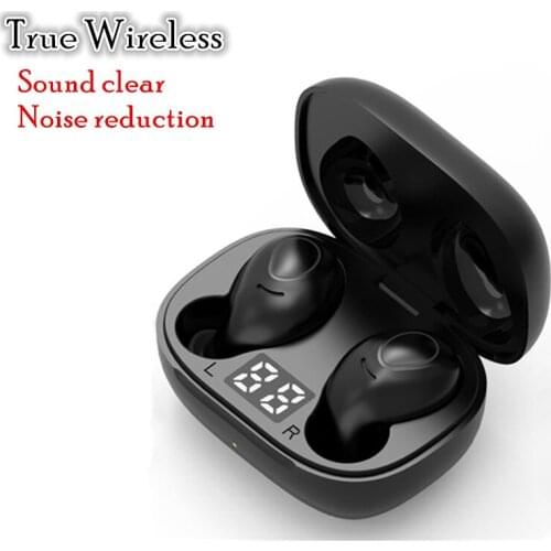 TWS True Wireless Headphones Bluetooth 5.0 Earphones sport Earbuds Headset Noise Canceling earphone HIFI Sound S17 PK A6S