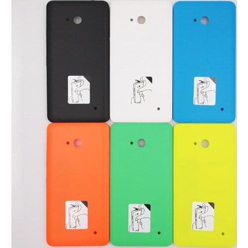 BaanSam New Colorful Battery Back Cover For Nokia Microsoft Lumia 640 Housing Case With Power Volume Buttons