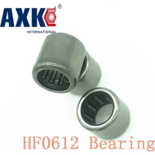 Axk Hf0612 Bearing 6*10*12 Mm ( 4 Pcs ) Drawn Cup Needle Roller Clutch Hf061012 Needle Bearing