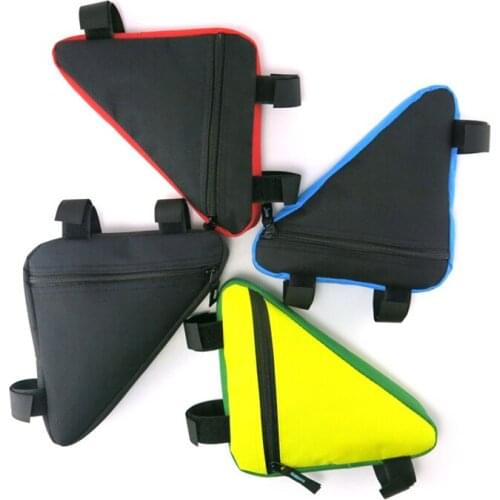 Sport Bicycle Bike Storage Bag Triangular Saddle Bike Handlebar Bag Waterproof Oxford Cloth Cycling Bag, 4 Colors