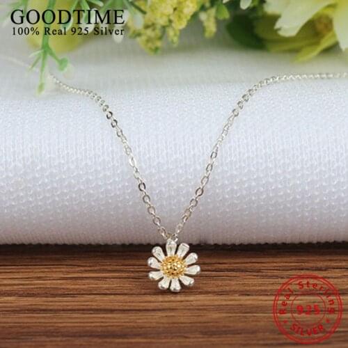 New Collares Wholesale Genuine sterling silver jewelry 925 Sterling Silver Necklace for Women Christmas Gift Jewelry AJN121