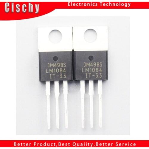 1PCS LM1084IT-3.3 LT1084T-3.3 TO-220 original authentic
