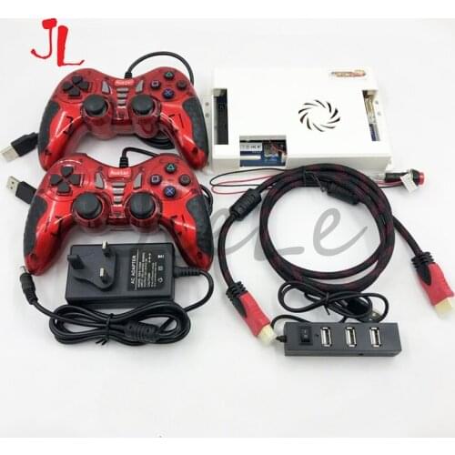 168 pcs 3D Games Pandora 4018 Retro Video Games PCB Board + 2pcs Gamepad + USB Splitter + Power Adapter + Switch Set+HDMI cable