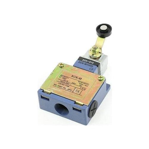 400VAC/4A 240VAC/3A NC NO Momentary Parallel Roller Limit Switch XCK-M