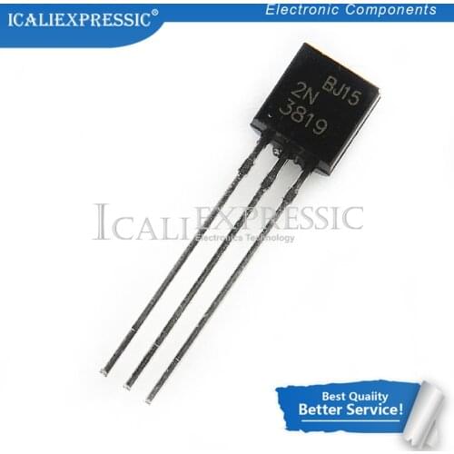 5PCS 2N3819 TO-92 new In Stock