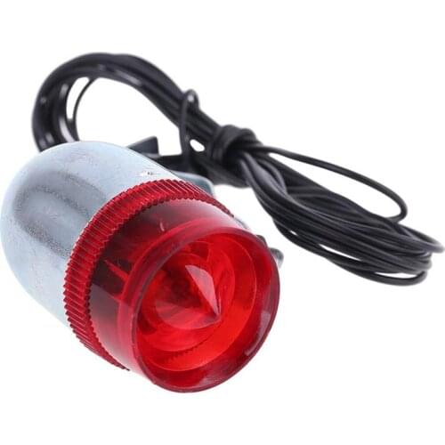 Aluminum Vintage Classic Bicycle LED Rear Tail Light Steel City Road Bike Retro