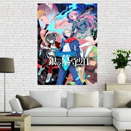 Custom Anime News Network Poster Wall For Home Art Decoration Poster Canvas Fabric Cloth HD Printing No Frame Not Fade A12.2