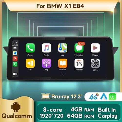 MSM 9853 4G+64G Android 10 8core Car Radio Multimedia Player for BMW X1 E84 2009-2015 Audio Gps Navigation Stereo Unit Carplay