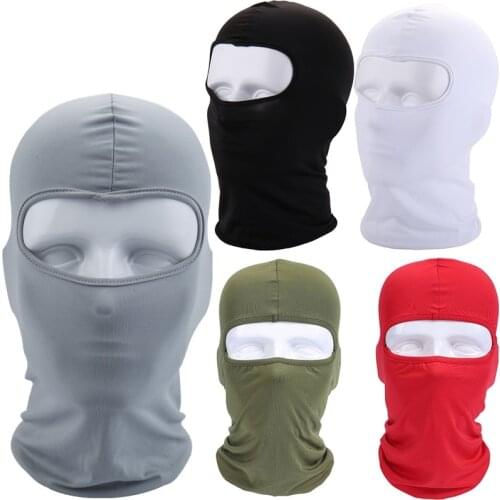 Balaclava Face Mask Summer Breathable Outdoor Sport Cycling Motorcycle Tactical Face Shield Mascara Ski Mask Full Face Mask