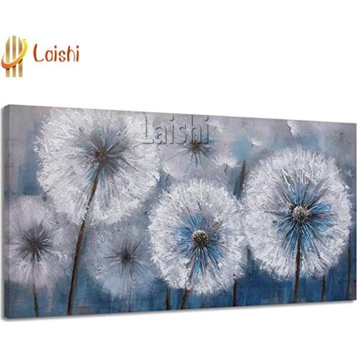 Large decorative painting graffiti dandelion diamond painting picture rhinestones embroidery diamond mosaic cross stitch decor