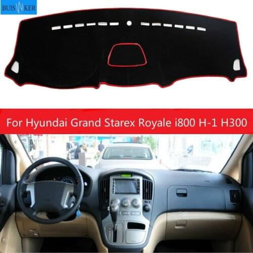 For Hyundai Grand Starex Royale i800 H-1 H300 07~19 Dashboard Cover Sun Shade Dash Mat Pad Carpet Stickers Interior Accessories