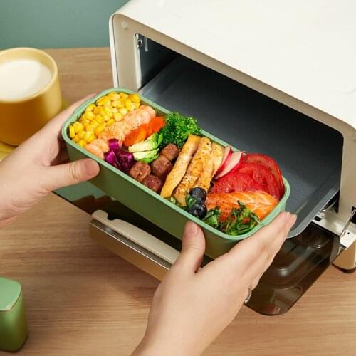 800ml Microwave Bento Box Vacuum Preservation Lunch Box Portable Food Container Healthy Bento Boxes with Vacuum Pump For Office