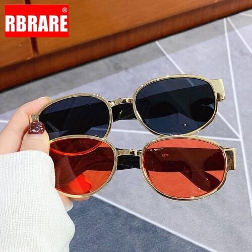 RBRARE Fashion Round Sunglasses Women 2021 Small Frame Punk Glasses for Women/men Shades for Women Wholesale Gafas De Sol Mujer