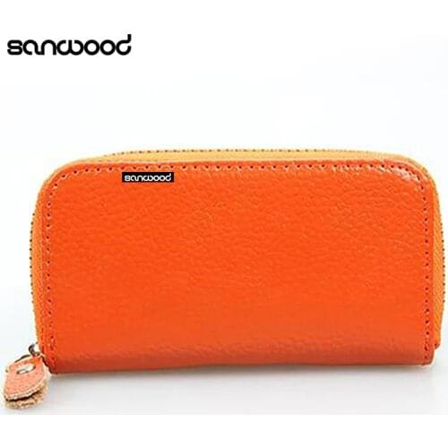 Mens Womens Fashion Faux Leather Zipper Purse Car Keys Wallet Card Holder