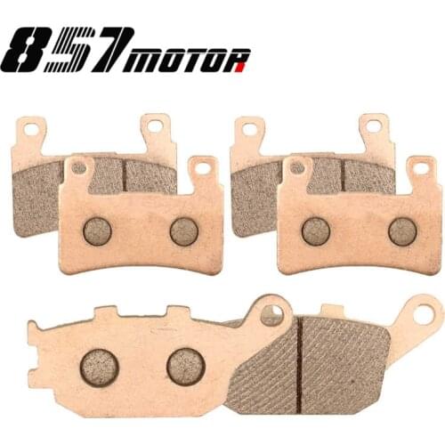 Motorcycle metal sintering brake pads For CBR600 91-06 F2 F3 F4 F4I CBR600RR F5 03-04 CB1100 10-15 CB400 VTEC Ⅲ Ⅳ 04-10