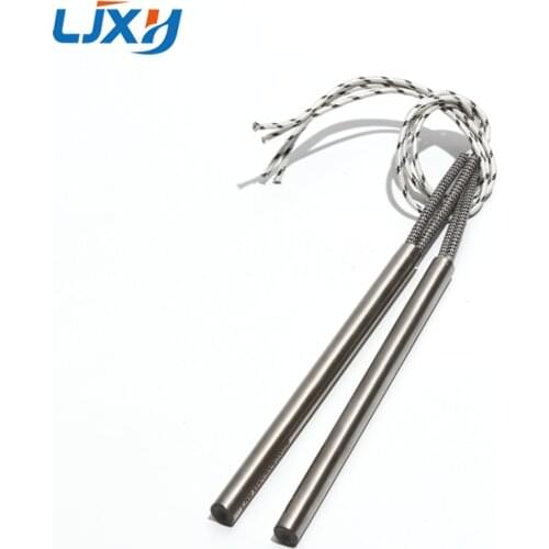 LJXH 2PCS 14mm 150~300mm Cartridge Heater Low Pressure Tubular Electric Mold 300W/355W/400W/500W/600W Heating Resistance Element