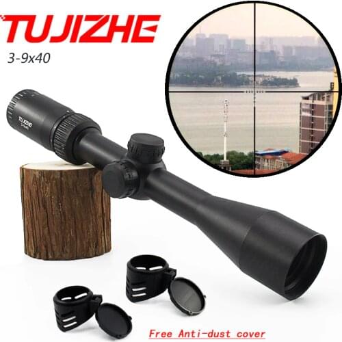 TUJIZHE 3-9x40 Hunting Shooting Riflescopes Optical Sight Rifle Scope Clearance Sale