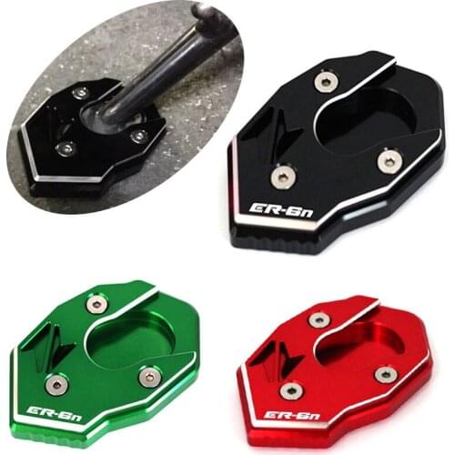 Suitable for Kawasaki ER-6N ER 6N ER6N 2012-2017 motorcycle aluminum alloy bracket side foot bracket support extended foot pad