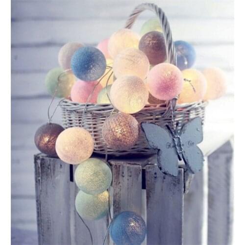 Christmas Ornaments Balls String Lights Garlands Christmas Tree Decorations for Home New Year DIY Navidad