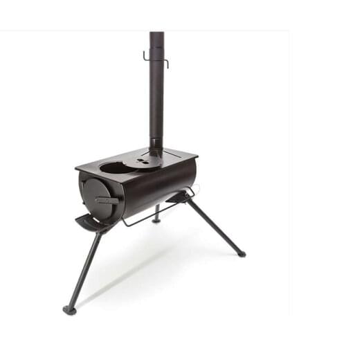 Outdoor Camping Foldable Windproof Wood Burning Stove for Picnic BBQ Cooking Camping