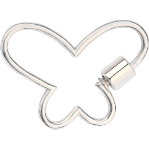 DIY Jewelry Making Accessories New Trendy Popular Hanging Chain Lock Hook Spiral Clasps DIY Handmade Necklace Bracelet For women